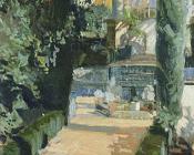 华金索罗利亚巴斯蒂达 - Court of the Dances Alcazar Sevilla